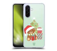Head Case Designs Bear Jolly Christmas Toons Gel Case [Military Grade Protection] Compatible With Samsung Galaxy A26 5G