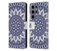 Head Case Designs Bewitched Mandala Leather Wallet Case Compatible with Samsung Galaxy S25 Ultra