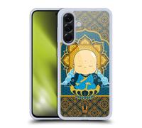 Head Case Designs Bhumisparsha Little Buddha Gel Case [Military Grade Protection] Compatible With Samsung Galaxy A56 5G
