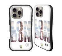 Head Case Designs Big Ben And City Bus London UK City Snapshots Hybrid Case Compatible With Apple iPhone 16 Pro