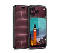 Head Case Designs Big Ben Clock Tower At Night London Best Of Places Set 2 Gel Armour Case [Military Grade Protection] Compatible With Apple iPhone 18 Pro Max