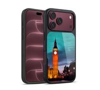 Head Case Designs Big Ben Clock Tower At Night London Best Of Places Set 2 Gel Armour Case [Military Grade Protection] Compatible With Apple iPhone 18 Pro