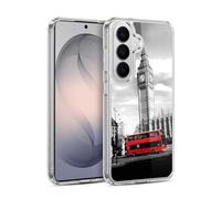 Head Case Designs Big Ben Clock Tower London Best Of Places Set 2 Gel Case [Military Grade Protection] Compatible with Samsung Galaxy S26 Plus and Compatible with MagSafe