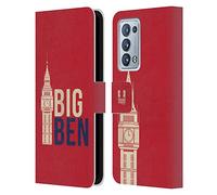 Head Case Designs Big Ben London Best Leather Book Wallet Case Cover Compatible With Oppo Reno6 Pro Plus 5G