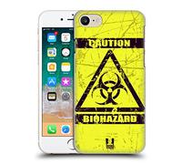 Head Case Designs Bio Hazard Symbols Hard Back Case Compatible With Apple iPhone 7/8 / SE 2020 & 2022