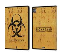 Head Case Designs Biohazard Assorted Designs Leather Wallet Case Compatible With Apple iPad Pro 13 M4 2024