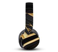 Head Case Designs Black and Gold Marble Vinyl Sticker Skin Decal Cover Compatible With Sony PlayStation PS Pulse 3D Headset