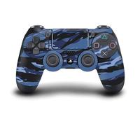 Head Case Designs Blue Camo Camouflage Vinyl Sticker Gaming Skin Decal Cover Compatible With Sony PlayStation 4 PS4 DualShock 4 Controller