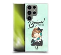 Head Case Designs Bonjour Au Revoir I Dream Of Paris Hard Back Case Compatible With Samsung Galaxy S24 Ultra 5G