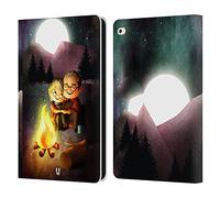 Head Case Designs By The Bonfire Aglow With Love Leather Wallet Case Compatible With Apple iPad Air 2 (2014)