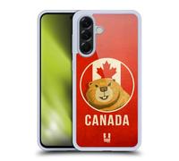 Head Case Designs Canada Patriotic Animals Gel Case [Military Grade Protection] Compatible With Samsung Galaxy A56 5G