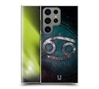 Head Case Designs Cancer Nebula Zodiac Symbols Hard Back Case Compatible With Samsung Galaxy S24 Ultra 5G