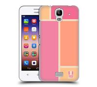 Head Case Designs Candy Hued Tiles Hard Back Case for Huawei Y360 / Y3