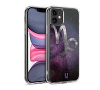 Head Case Designs Capricorn Nebula Zodiac Symbols Gel Case [Military Grade Protection] Compatible with Apple iPhone 11 and Compatible with MagSafe