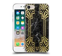 Head Case Designs Charm Classic Art Deco Soft Gel Case [Military Grade Protection] Compatible With Apple iPhone 7/8 / SE 2020 & 2022