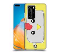 Head Case Designs Chicken Animal Patches Series 1 Hard Back Case Compatible for Huawei P40 Pro / P40 Pro Plus