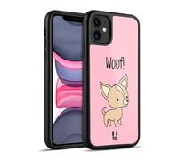 Head Case Designs Chihuahua Happy Puppies Gel Armour Case [Military Grade Protection] Compatible With Apple iPhone 11