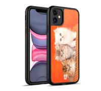 Head Case Designs Chinchilla Persian Fluffy Kittens Cats Gel Armour Case [Military Grade Protection] Compatible With Apple iPhone 11