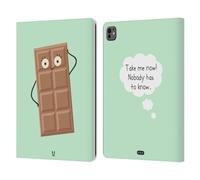 Head Case Designs Chocolate Seduction Little Doses Of Nonsense And Randomness Leather Wallet Case Compatible With Apple iPad Pro 13 M4 2024