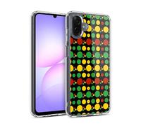 Head Case Designs Circle Rasta Colour Patterns Gel Case [Military Grade Protection] Compatible With Samsung Galaxy A07 4G