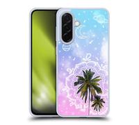 Head Case Designs Coconut Tree Doodle Dream Gel Case [Military Grade Protection] Compatible With Samsung Galaxy A36 5G