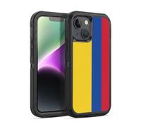 Head Case Designs Colombia Colombian Andean Football World Flags Group 1 Ultra-Armoured Shockproof Case [Military Grade Protection] Compatible With Apple iPhone 14
