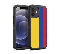 Head Case Designs Colombia Colombian Andean Football World Flags Group 1 Ultra-Armoured Shockproof Case [Military Grade Protection] Compatible With Apple iPhone 12 / iPhone 12 Pro