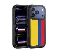 Head Case Designs Colombia Colombian Andean Football World Flags Group 1 Ultra-Armoured Shockproof Case [Military Grade Protection] Compatible With Apple iPhone 17 Pro Max