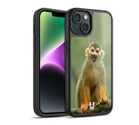 Head Case Designs Common Squirrel Monkey Iconic Fauna Gel Armour Case [Military Grade Protection] Compatible With Apple iPhone 14