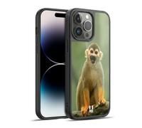 Head Case Designs Common Squirrel Monkey Iconic Fauna Gel Armour Case [Military Grade Protection] Compatible With Apple iPhone 14 Pro Max