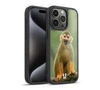Head Case Designs Common Squirrel Monkey Iconic Fauna Gel Armour Case [Military Grade Protection] Compatible With Apple iPhone 15 Pro