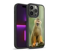 Head Case Designs Common Squirrel Monkey Iconic Fauna Gel Armour Case [Military Grade Protection] Compatible With Apple iPhone 14 Pro