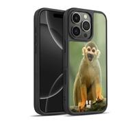 Head Case Designs Common Squirrel Monkey Iconic Fauna Gel Armour Case [Military Grade Protection] Compatible With Apple iPhone 16 Pro