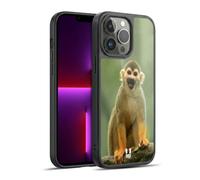 Head Case Designs Common Squirrel Monkey Iconic Fauna Gel Armour Case [Military Grade Protection] Compatible With Apple iPhone 13 Pro Max