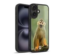 Head Case Designs Common Squirrel Monkey Iconic Fauna Gel Armour Case [Military Grade Protection] Compatible With Apple iPhone 16