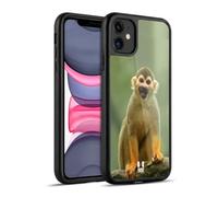 Head Case Designs Common Squirrel Monkey Iconic Fauna Gel Armour Case [Military Grade Protection] Compatible With Apple iPhone 11