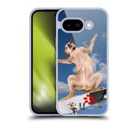 Head Case Designs Cool Chihuahua Skater Funny Animals Gel Case [Military Grade Protection] Compatible With Google Pixel 9A