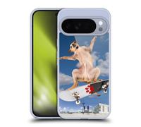 Head Case Designs Cool Chihuahua Skater Funny Animals Gel Case [Military Grade Protection] Compatible with Google Pixel 10 Pro XL and Compatible with MagSafe