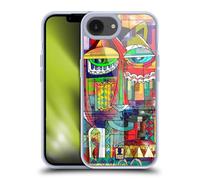 Head Case Designs Cornish Rex Aztec Cat Gel Case [Military Grade Protection] Compatible with Apple iPhone 16e and Compatible with MagSafe