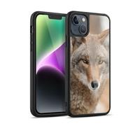 Head Case Designs Coyote In Snow Iconic Fauna Gel Armour Case [Military Grade Protection] Compatible With Apple iPhone 14 Plus