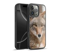 Head Case Designs Coyote In Snow Iconic Fauna Gel Armour Case [Military Grade Protection] Compatible With Apple iPhone 16 Pro Max