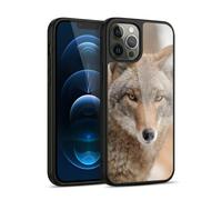 Head Case Designs Coyote In Snow Iconic Fauna Gel Armour Case [Military Grade Protection] Compatible With Apple iPhone 12 Pro Max