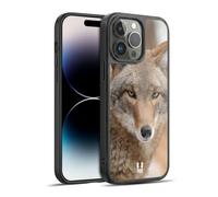 Head Case Designs Coyote In Snow Iconic Fauna Gel Armour Case [Military Grade Protection] Compatible With Apple iPhone 14 Pro Max