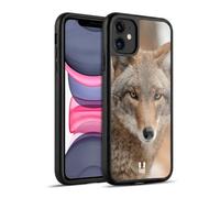 Head Case Designs Coyote In Snow Iconic Fauna Gel Armour Case [Military Grade Protection] Compatible With Apple iPhone 11