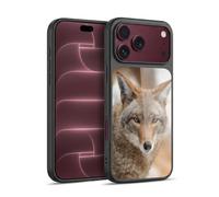 Head Case Designs Coyote In Snow Iconic Fauna Gel Armour Case [Military Grade Protection] Compatible With Apple iPhone 18 Pro Max