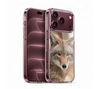Head Case Designs Coyote In Snow Iconic Fauna Gel Case [Military Grade Protection] Compatible with Apple iPhone 18 Pro and Compatible with MagSafe