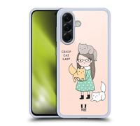 Head Case Designs Crazy Cat Lady Reasons Why I'M Single Gel Case [Military Grade Protection] Compatible With Samsung Galaxy A56 5G
