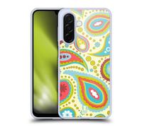Head Case Designs Cream Paisley Patterns Gel Case [Military Grade Protection] Compatible With Samsung Galaxy A26 5G