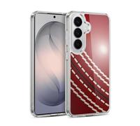 Head Case Designs Cricket Ball Collections 2 Gel Case [Military Grade Protection] Compatible with Samsung Galaxy S26 and Compatible with MagSafe