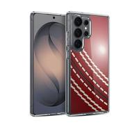 Head Case Designs Cricket Ball Collections 2 Gel Case [Military Grade Protection] Compatible with Samsung Galaxy S26 Ultra and Compatible with MagSafe